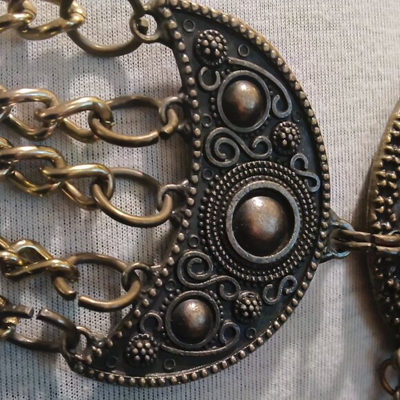 Womens ? Gorgeous Vintage Bohemian Multi Colored Intricately Detailed Belt ? main image 15